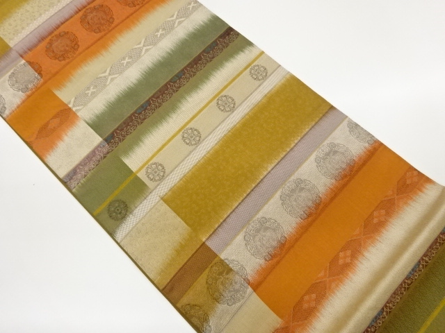 JAPANESE FUKURO OBI / KIN-TOSHI / WOVEN PHOENIX